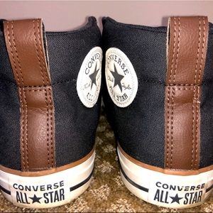 High Converse shoes.